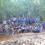 Cachoeiras e nascentes na trilha “Peito de Aço”, na floresta Amazônica, em Parauapebas (PA). Foto: Marcus Pira