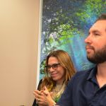 Sandra Burgos, integrante do Conselho Diretor da nova diretoria, durante a Assembleia Geral Ordinária da Novo Encanto, em 16/12/2017. Foto: Michela Brigida.